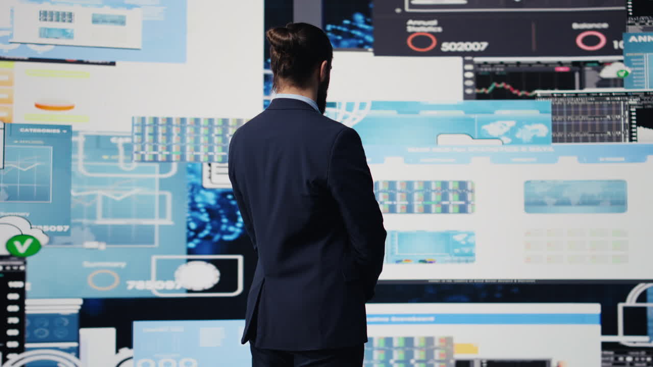 Unstoppable entrepreneur being confident with his successful business