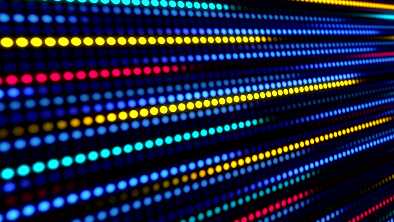 fondo de la bola con led