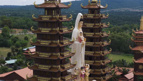 aerial-close-up-of-traditional-architecture-building-zen-temple-in-south-east-asia-Ham-Tien-Thailand