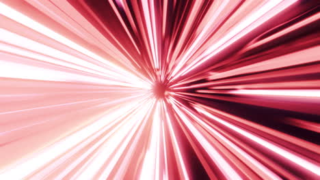 abstract radial lines of red and white light