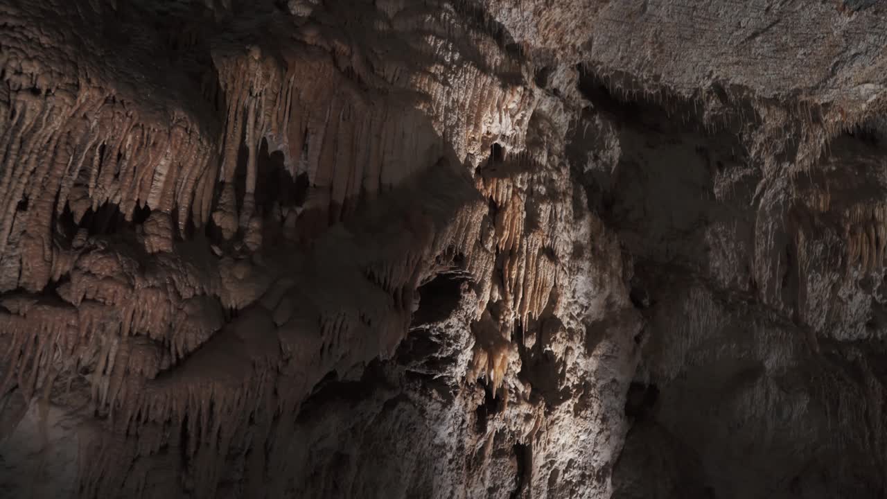 Demanovska Cave Of Liberty In Low Tatras Slovakia With Stalactites Stalagmites And Underground Waterfall Lake Most Visited Cave In Slovakia Natural Limestone Formations Captured In Cinematic 4K