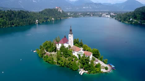 slovenia beautiful nature - resort lake bled.