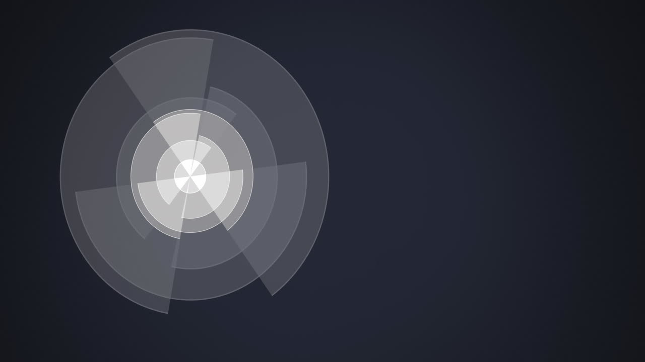 회색 배경에 대한 스캔 및 데이터 처리 스 ⁇ 의 애니메이션