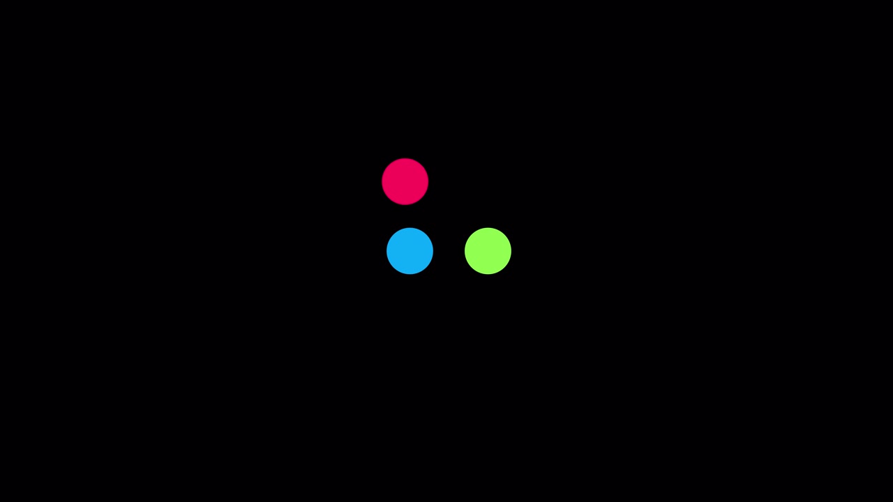 Rotating Triangle Dot Loading Loop
