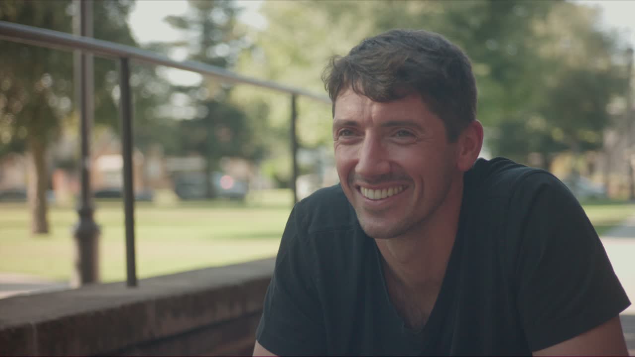 Sorriso masculino, foto de sucesso 6