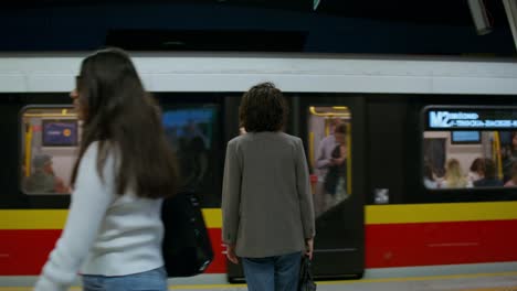 subway station scene