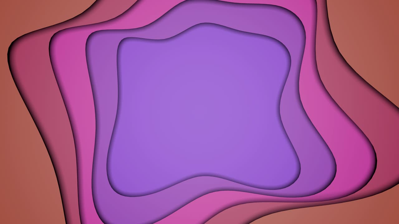 formas abstractas onduladas animadas