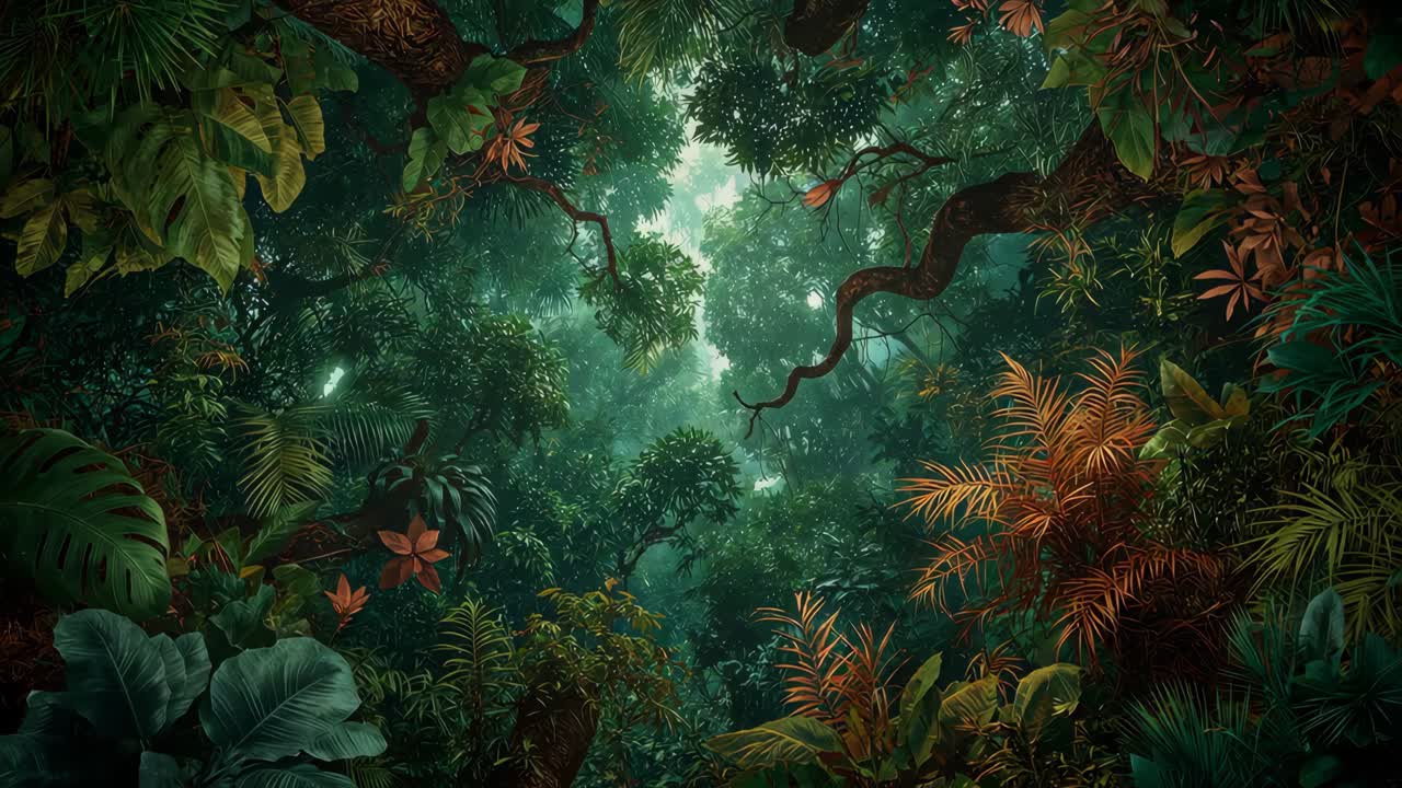 Lush Jungle Canopy