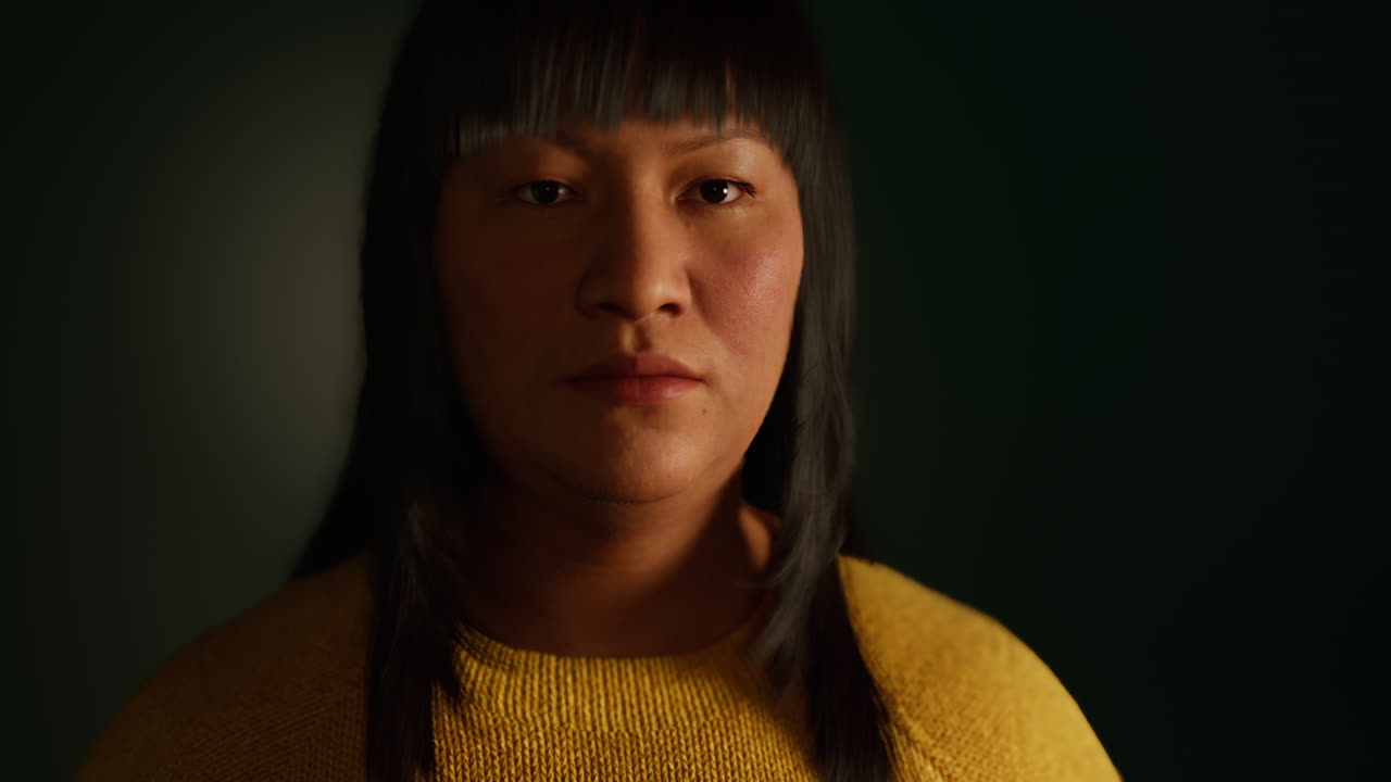 어 ⁇  속의 성인 멕시코 여성 초상화