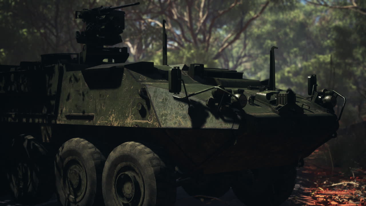 carro armato dell'esercito di battaglia sulla strada