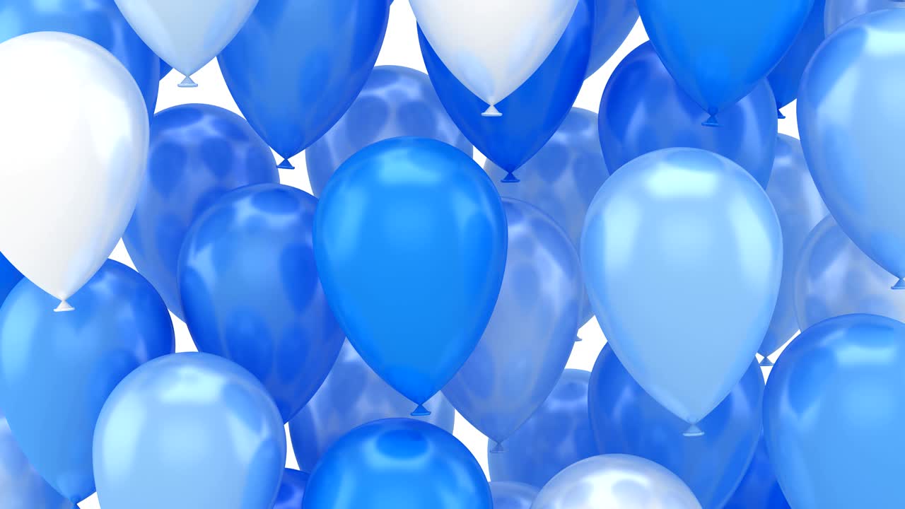 los globos que vuelan hacia arriba
