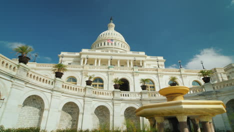 El-Edificio-Del-Capitolio-Washington-Dc-Estados-Unidos