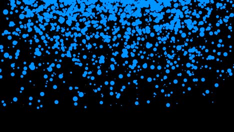 blue particle background