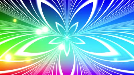 vj loop colors video background lines zoom flowers