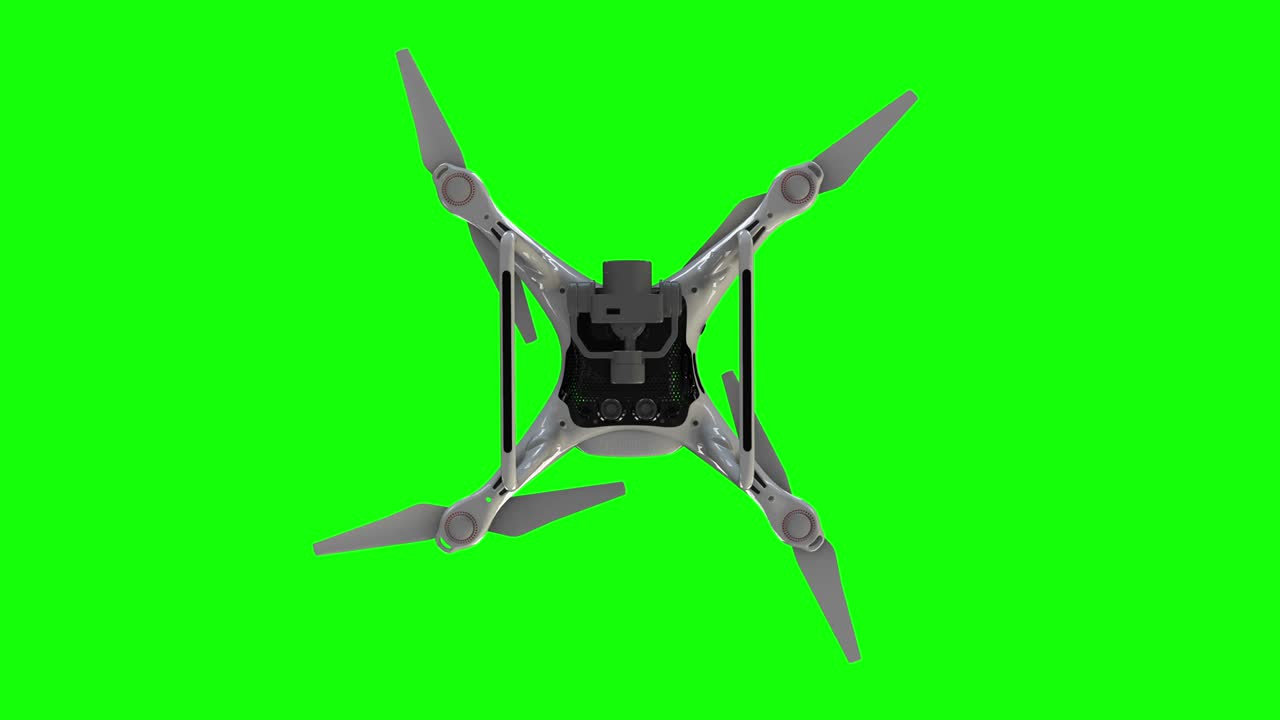 액션 카메라를 탑재한 드론 비행