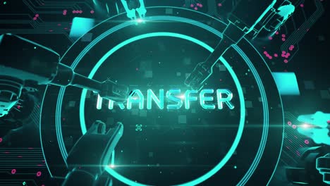 criptomoneda descentralizada con tecnología digital concepto de hitech