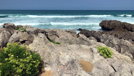 nice views of the sea from the coast