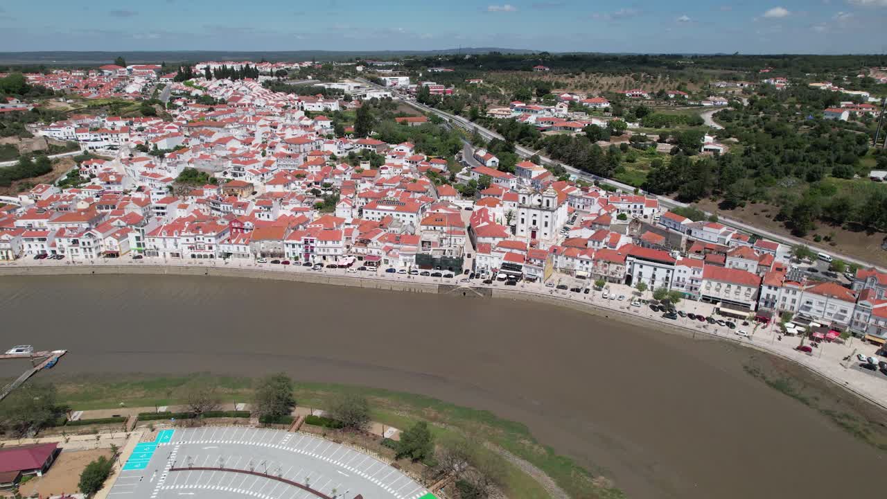 Sorvolo della Città di Alcácer do Sal, Portogallo 06