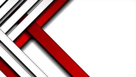 red and grey stripes abstract tech video animation