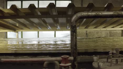 interior of drt biomass plant, vielle-saint-girons, france. close-up