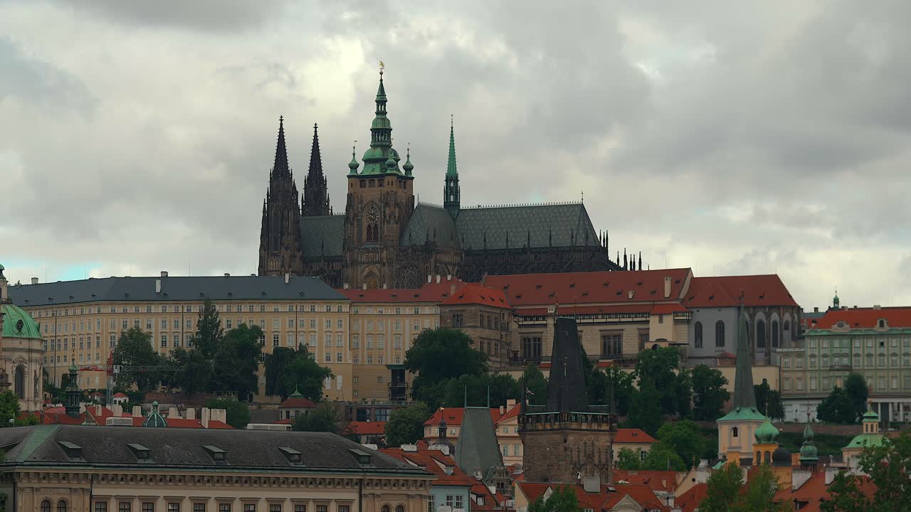 Veduta panoramica del Castello di Praga