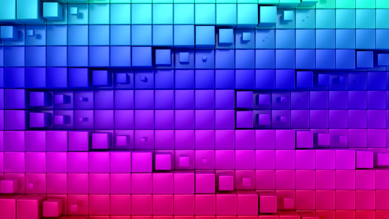 las cajas forman una onda