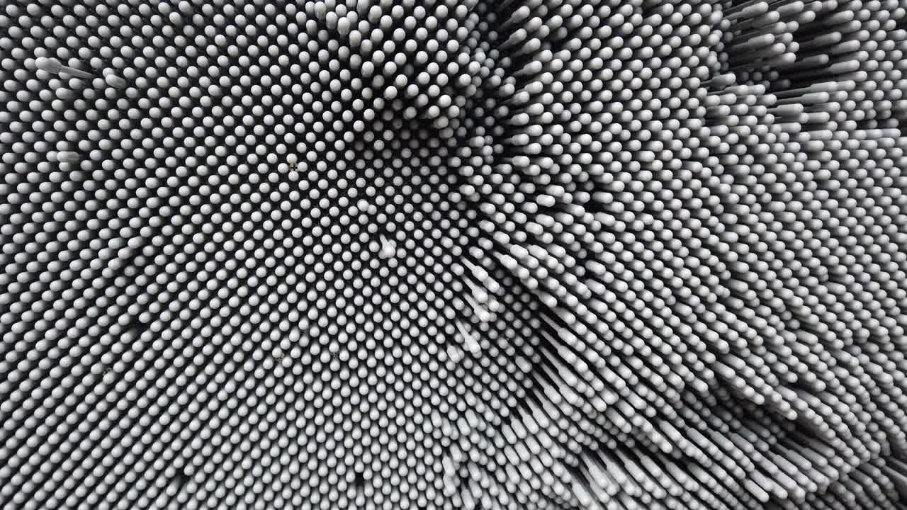 "pinart 3d" patrón abstracto. el fondo de las uñas de plástico.