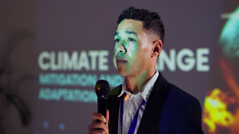 experto discute la mitigación y la adaptación al cambio climático