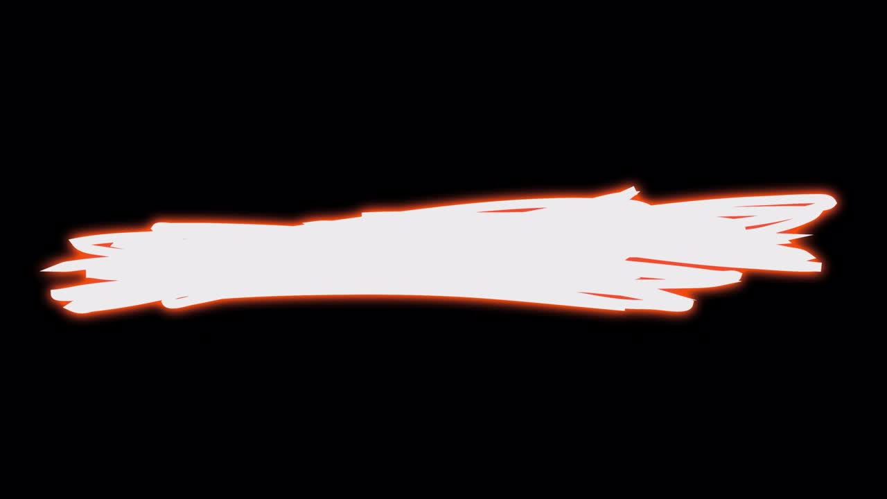 네온 선을 가로지르는 것