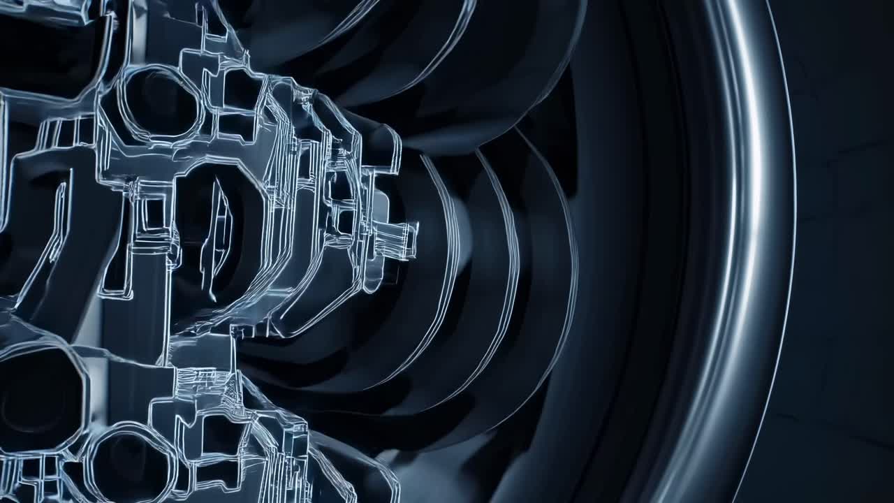 Detailed Engine Component Diagram
