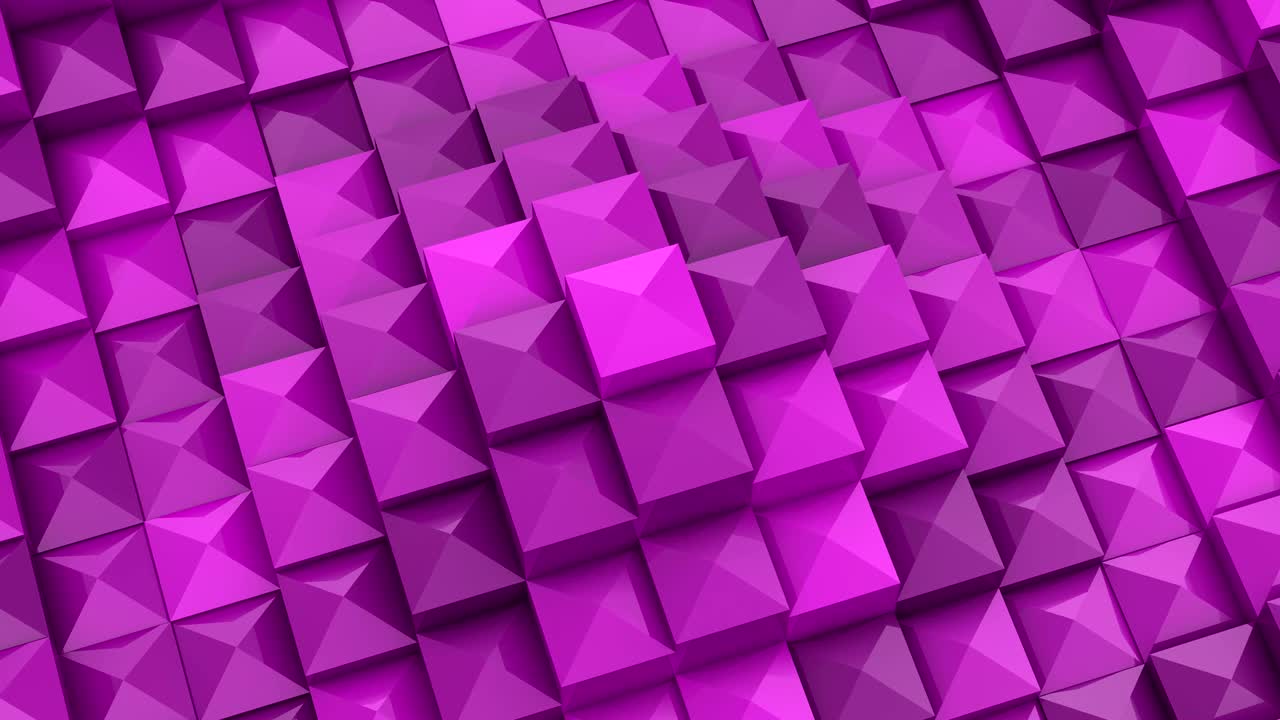 los cuadrados formaron una onda