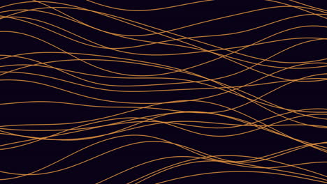 dynamic and energetic yellow line pattern on black background