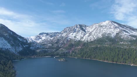 bahía esmeralda sur lago tahoe lento pan este