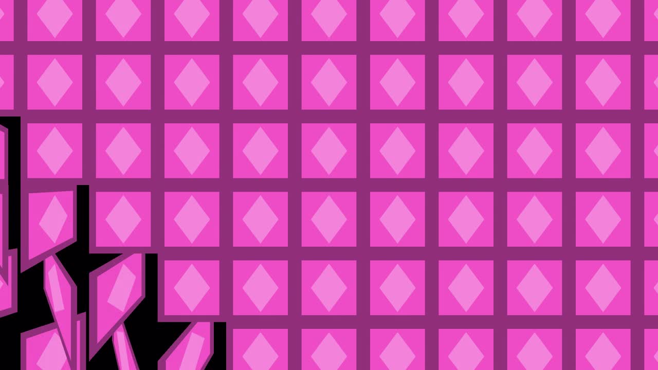 Pink Diamantmønster