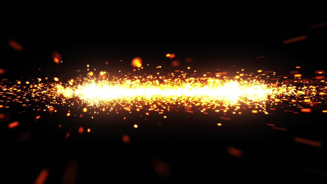 explosión de chispas de fuego abstracta