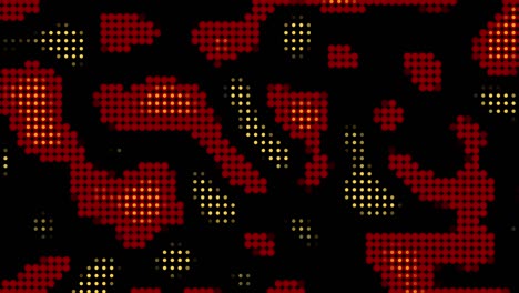 fondo abstracto camuflaje digital con puntos