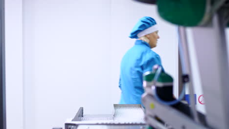 equipo de producción farmacéutica. industria de producción farmacéutica