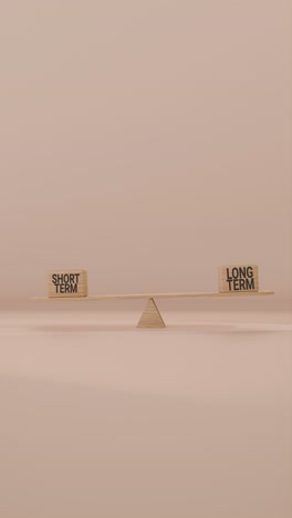 VERITCAL VIDEO OF SHORT TERM AND LONG TERM BALANCING ON SEESAW