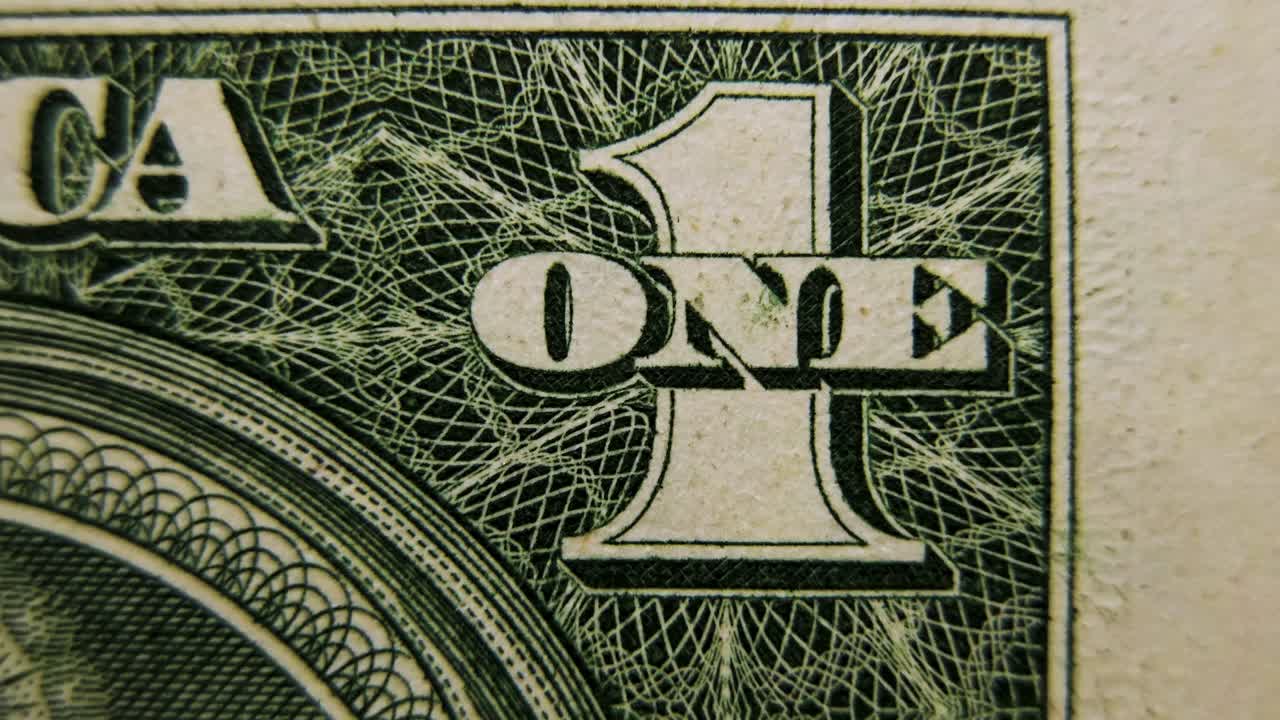 One Dollar Cash Stop Motion
