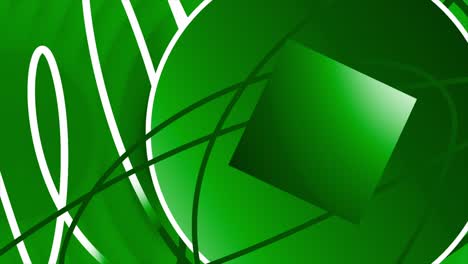 fondo de patrón geométrico verde abstracto