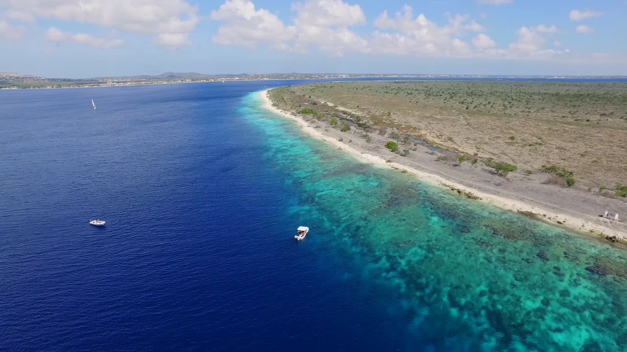 La piccola isola disabitata di Klein Bonaire