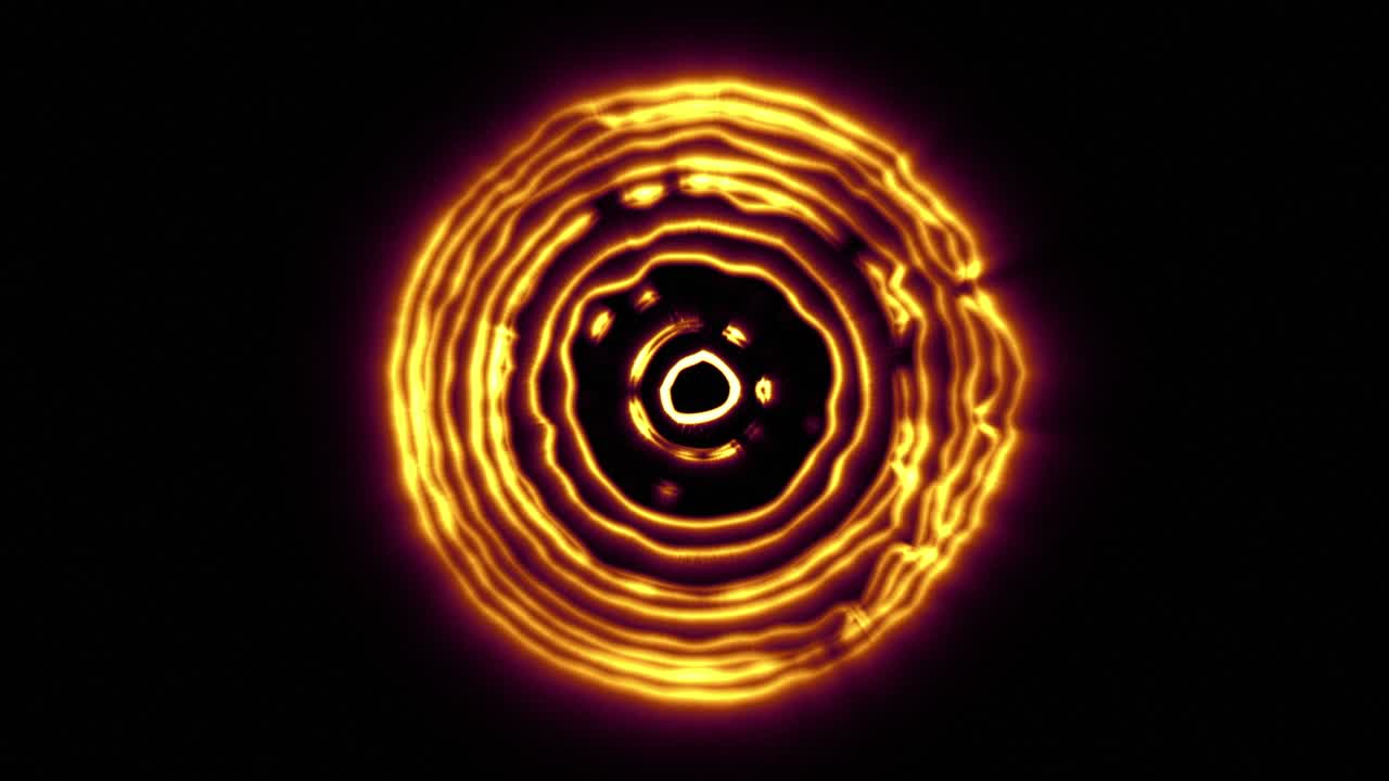 색의 빛 으로 추상적인 원