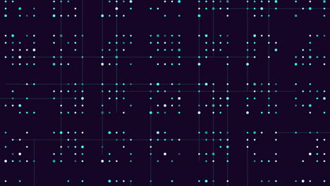 cuadrícula de círculo naranja un patrón visualmente llamativo de orden y complejidad