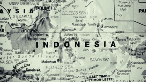 detailed map of indonesia and southeast asia