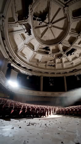 abandoned grand theater