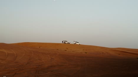 desert adventure with off-road vehicles