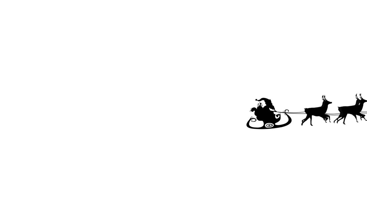 산타클로스 가 사 ⁇  이 끌어당기는  ⁇ 매 를 타고 있다