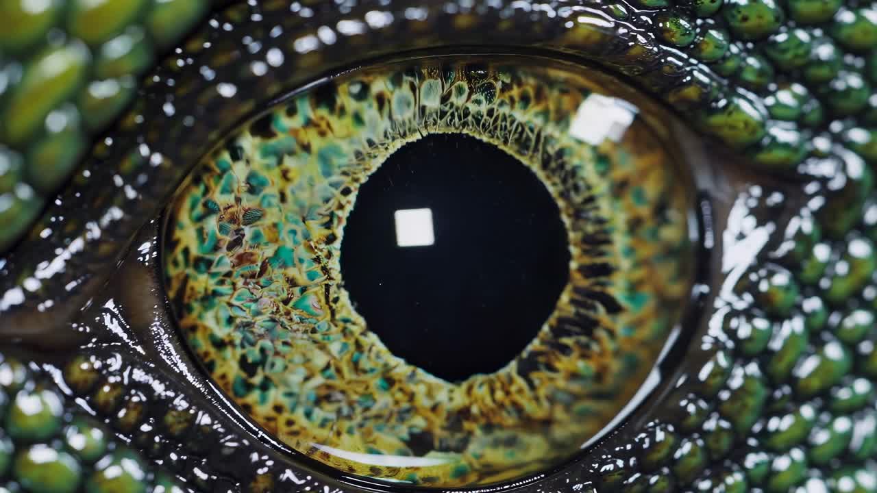 Close-up of a Lizard Eye