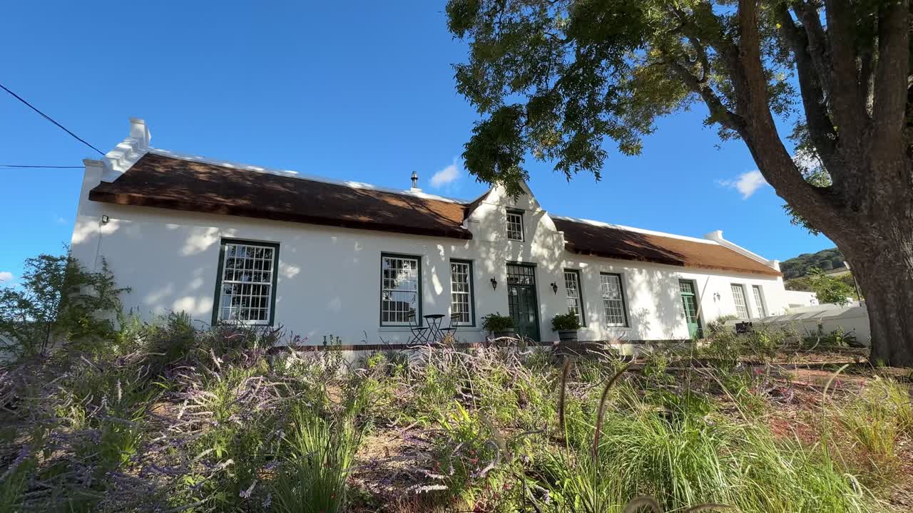 Cape Dutch architecture in the Cape of Good Hope