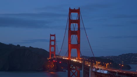 puente golden gate de san francisco en la noche